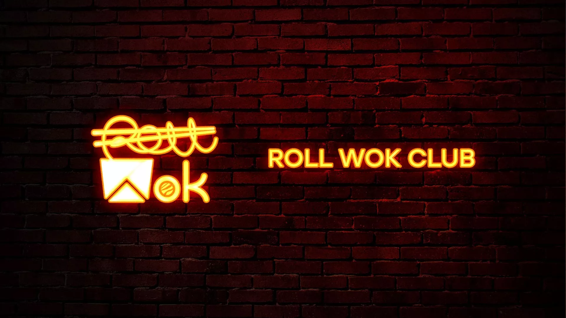 Разработка интерьерной вывески суши-бара «Roll Wok Club» в Солигаличе