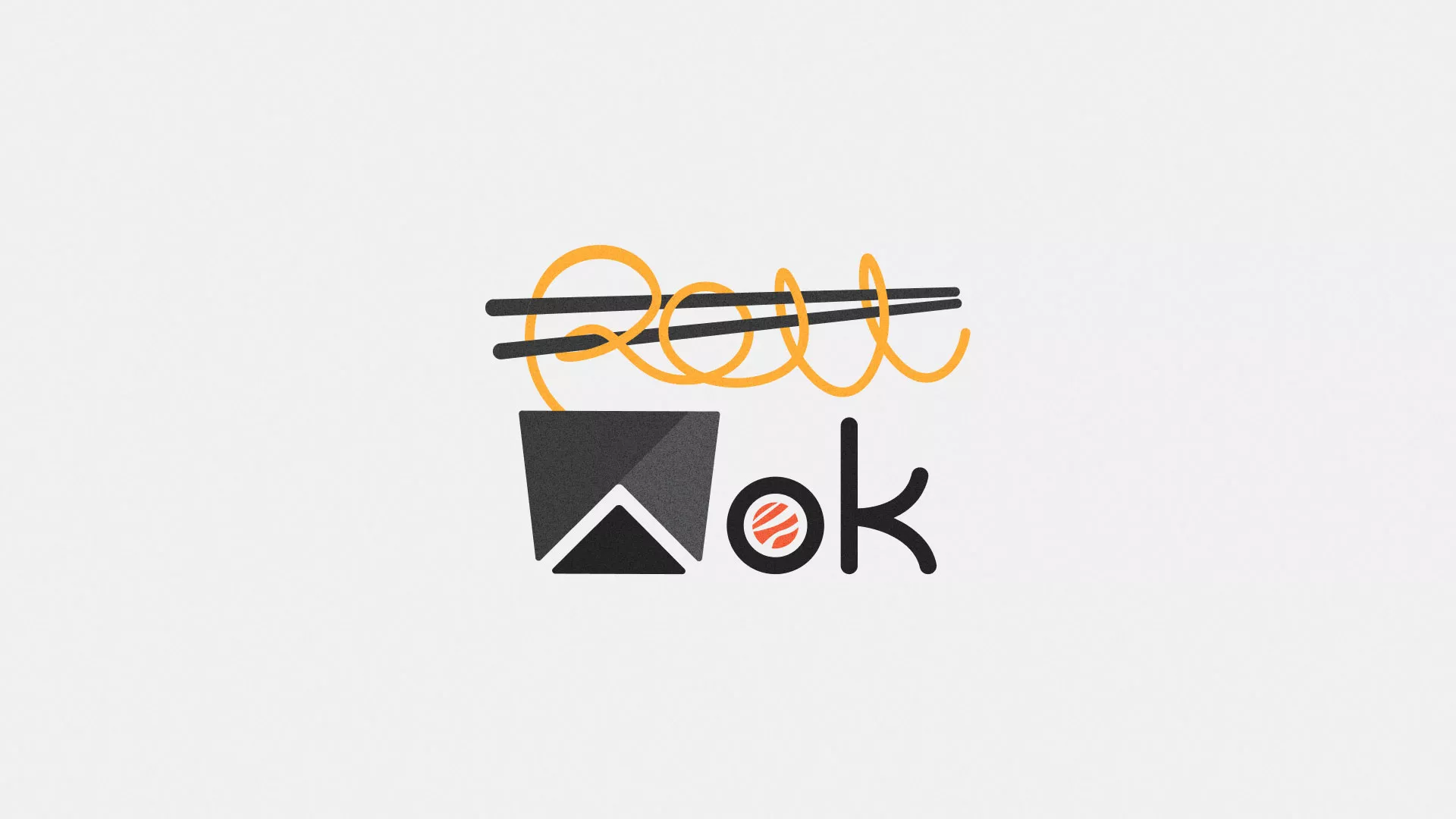 Разработка логотипа в Солигаличе для суши-бара «Roll Wok Club» Разработка логотипа в Солигаличе для суши-бара «Roll Wok Club»